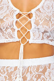 Sexy Lace See-Thru Lingerie Set