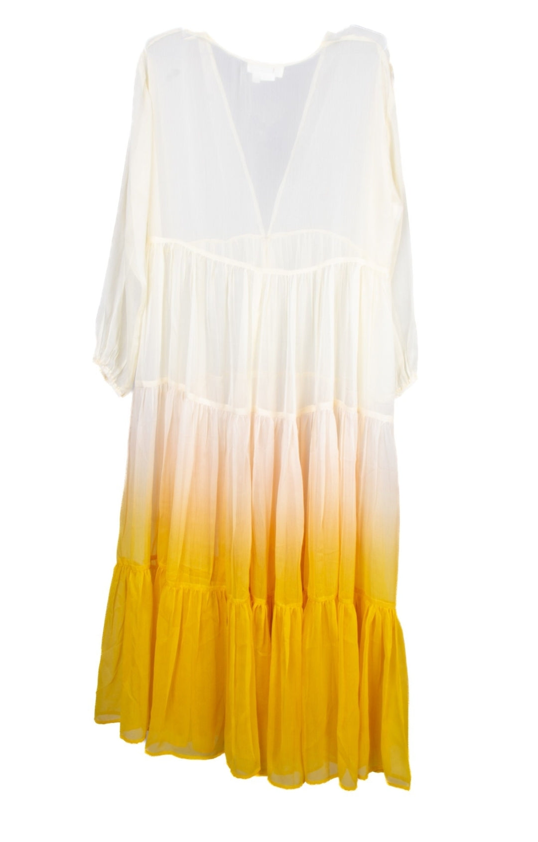 Ombre Tiered Sheer Kimono