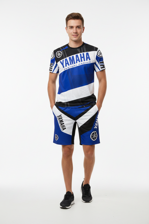 YAMAHA Summer Performance Motorcycle Riding T-Shirt Set