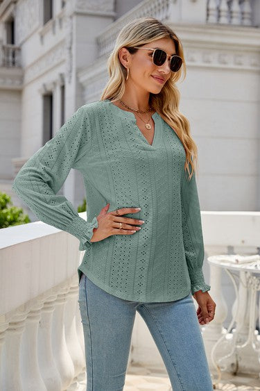 Women Long Sleeve TOP-3 Colors