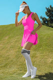 Women Workout Golf Tennis Dress with Shorts Pocket-3 Colors