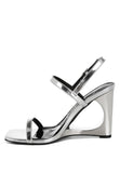 Ladra Metallic Fantasy Wedge Heel Sandals- 2 Colors