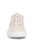 Claude Faux Leather Back Panel Detail Sneakers- 3 Colors