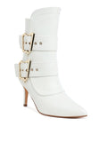 Ebera Chunky Buckle Strap Ankle Boots- 2 Colors