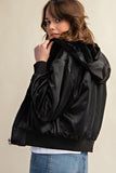 REVERSIBLE ALL WEATHER FUR LINED BOMBER JACKET-2 COLORS