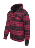 Men's Flannel Sherpa Lining Jacket- 8 Colors