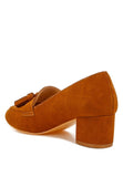 Aloha Tassels Detail Suede Loafers- 2 Colors