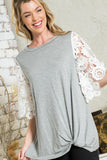 LACE SLEEVES TOP-5 COLORS