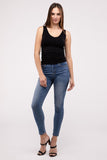 Front & Back 2-Way V-Neck Seamless Tank-3 Colors