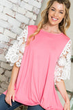 LACE SLEEVES TOP-5 COLORS