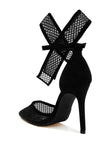 Regenta Big Bow Detail Stiletto Sandals-2 Colors