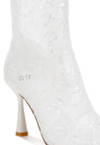 Samia Sequin Lace Boots- 3 Colors