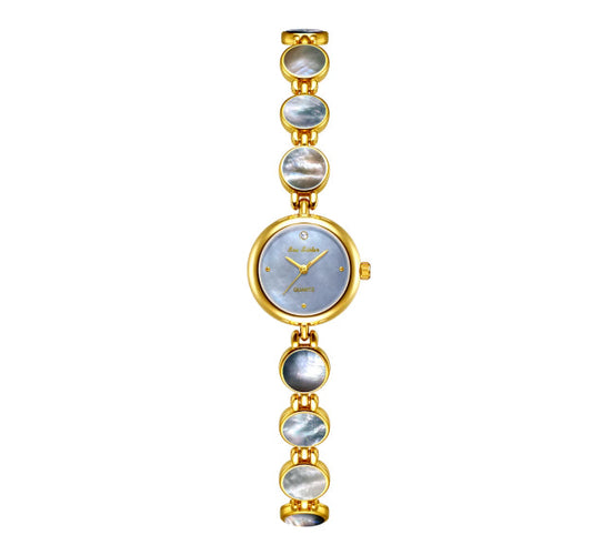 Vintage Bracelet With Aurora-like Natural Shell Waterproof