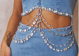 Denim & Diamonds Mini Dress