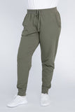 Plus-Size Jogger Pants- 5 Colors