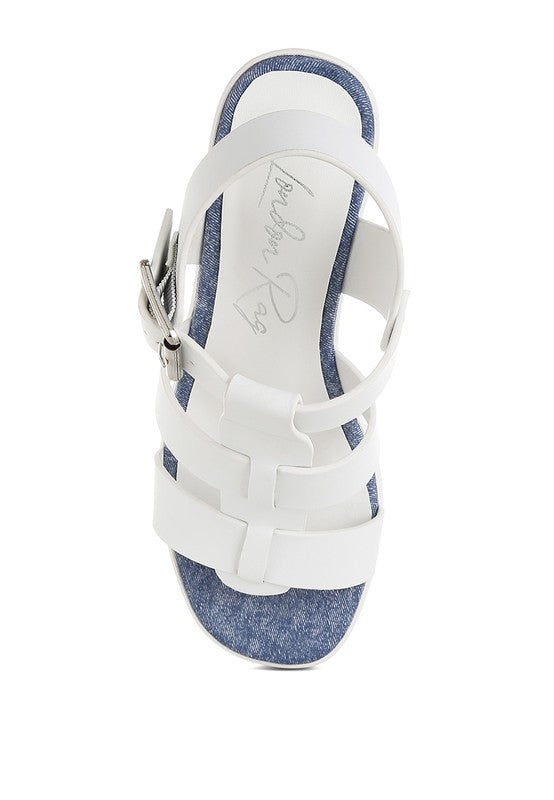 Avalon Chunky Pin Buckle Platform Heels- 3 Colors