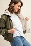 REVERSIBLE ALL WEATHER FUR LINED BOMBER JACKET-2 COLORS