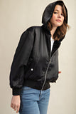 REVERSIBLE ALL WEATHER FUR LINED BOMBER JACKET-2 COLORS