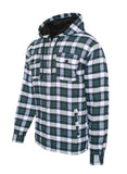 Men's Flannel Sherpa Lining Jacket- 8 Colors