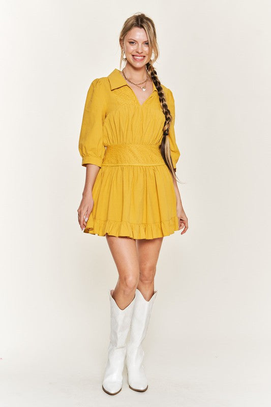 Mini Flare Dress- 2 Colors