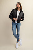 REVERSIBLE ALL WEATHER FUR LINED BOMBER JACKET-2 COLORS