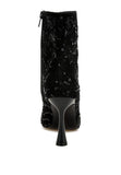 Samia Sequin Lace Boots- 3 Colors