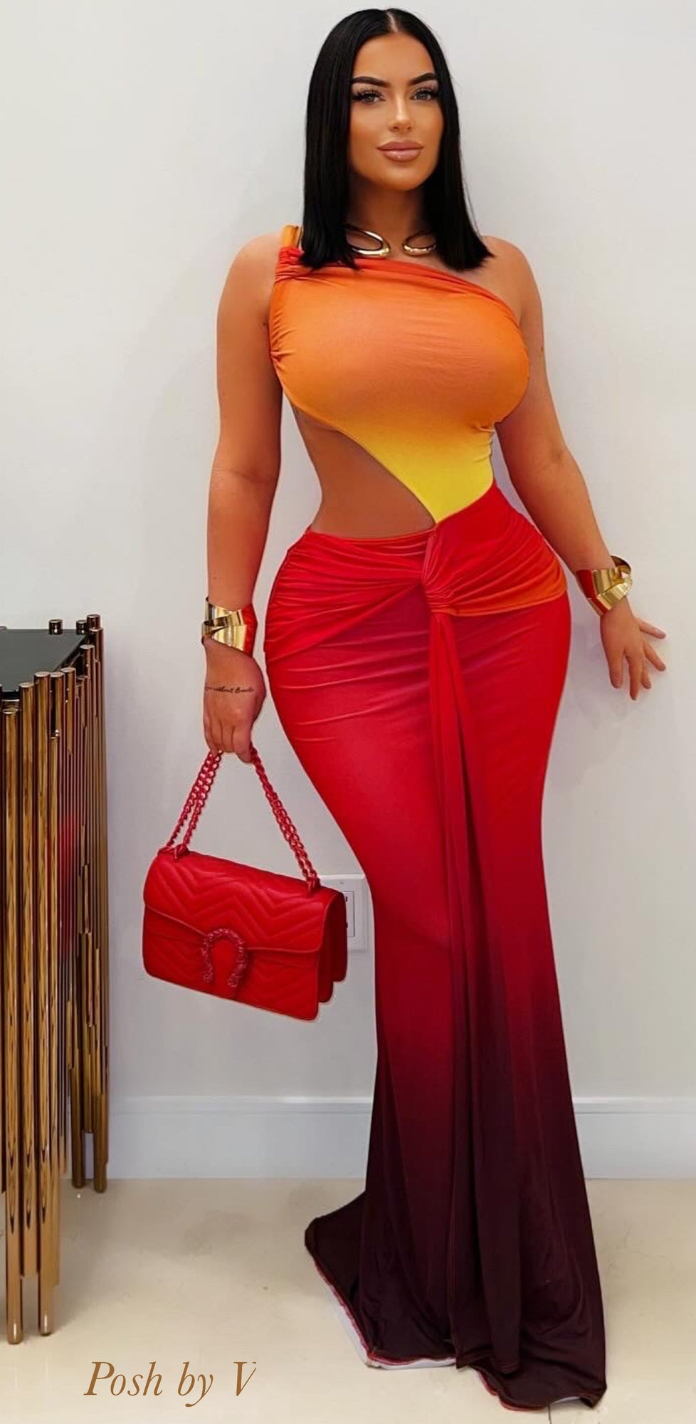 Tears of the Sun Maxi Dress