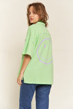 SMILE FACE BACK SHIRTS TOP-3 COLORS
