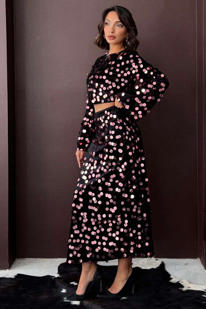 City of Dreams Skirt Set- Pink