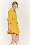 Plus Size Mini Flare Dress-2 Colors