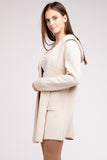 Hooded Open Front Sweater Cardigan-4 Colors