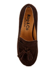 Aloha Tassels Detail Suede Loafers- 2 Colors