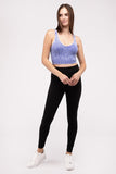 Washed Ribbed Cropped V-Neck Tank Top-4 Colors