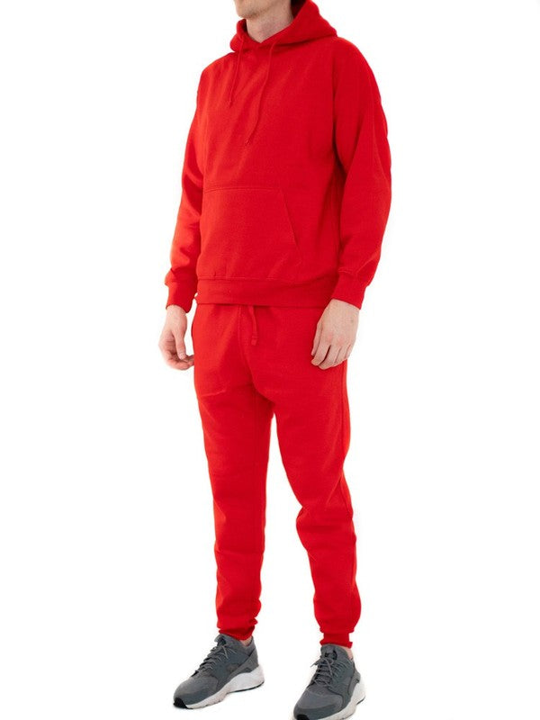 Unisex Sweat Hoodie Suit Sets- 11 Colors