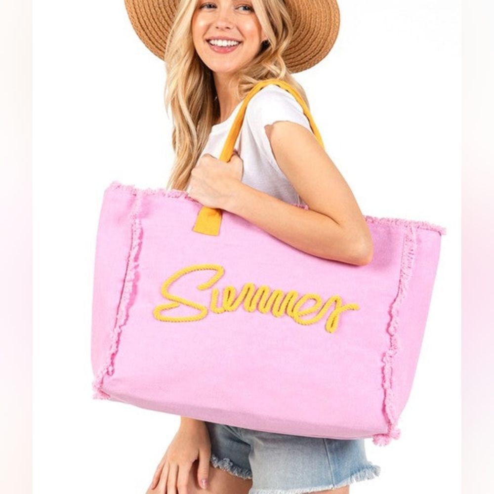 SUMMER Fringe Oversized Fashion Tote