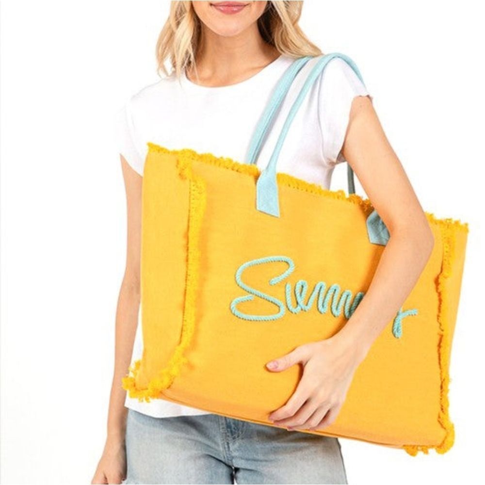 SUMMER Fringe Oversized Fashion Tote