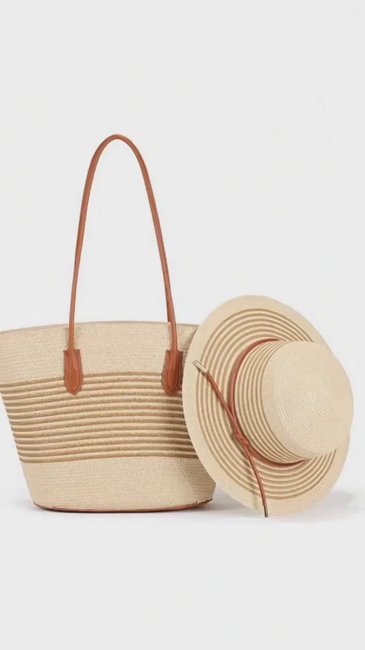 Tote Bag & Hat Set