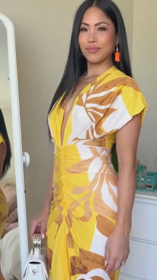 Yellow Bloom Dress