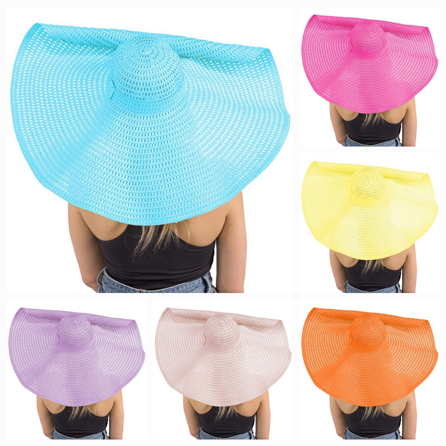 Extra Wide Floppy Wired Brim Hat (Pre-Order)