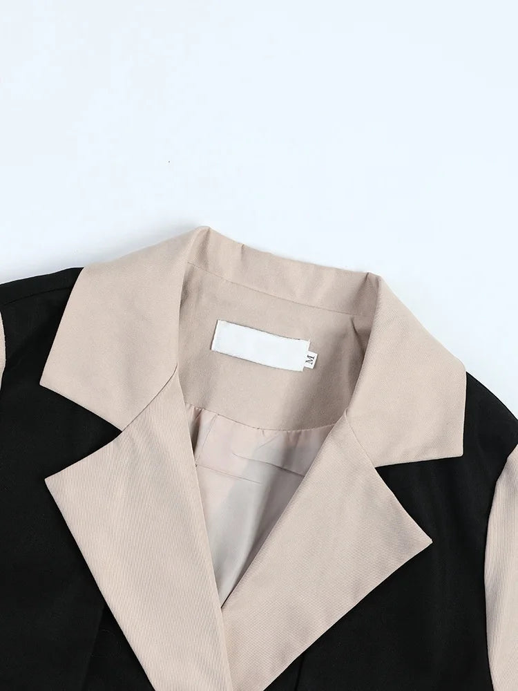 Tan & Black Trench Coat