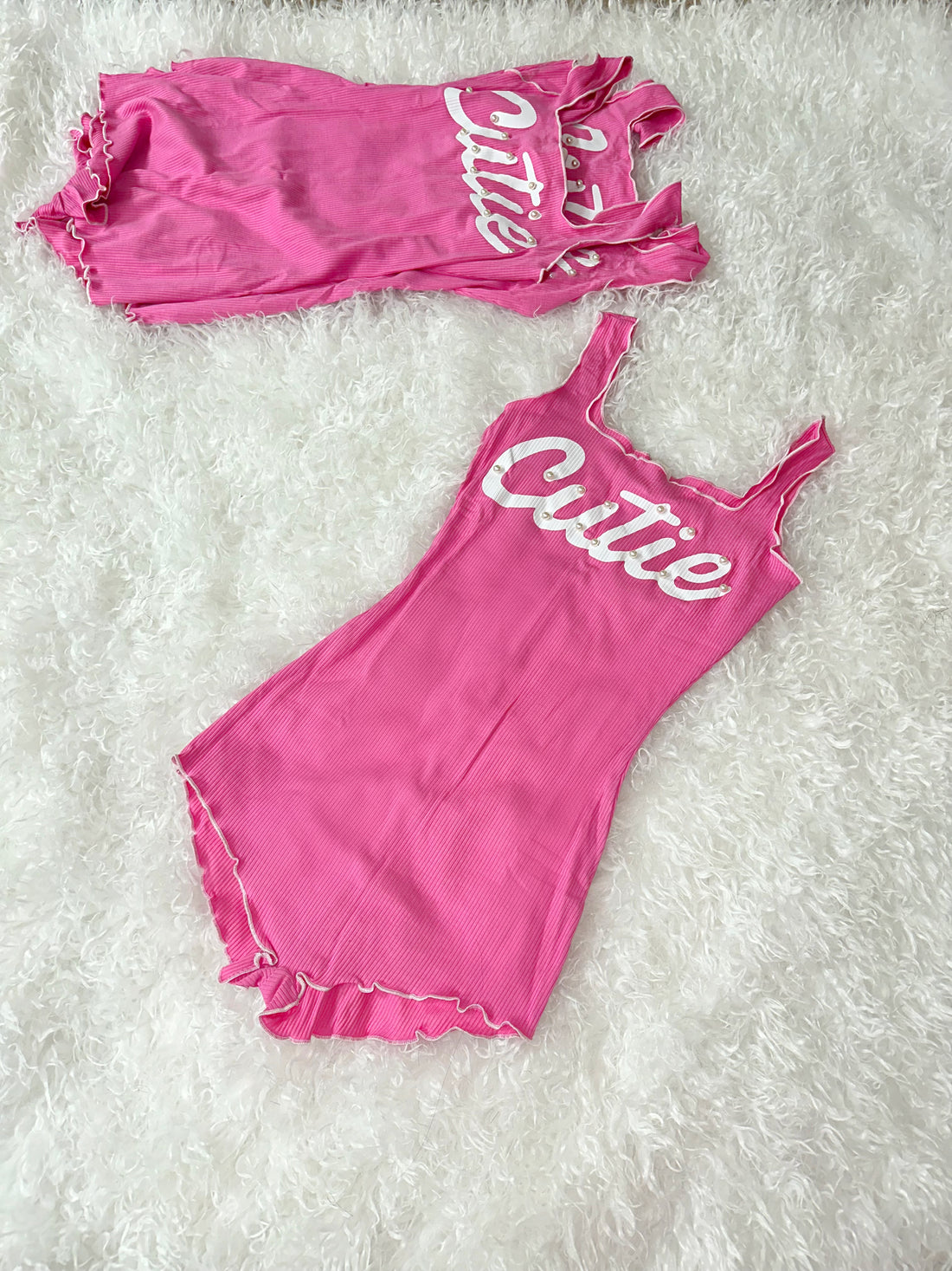 Cutie Pink Romper