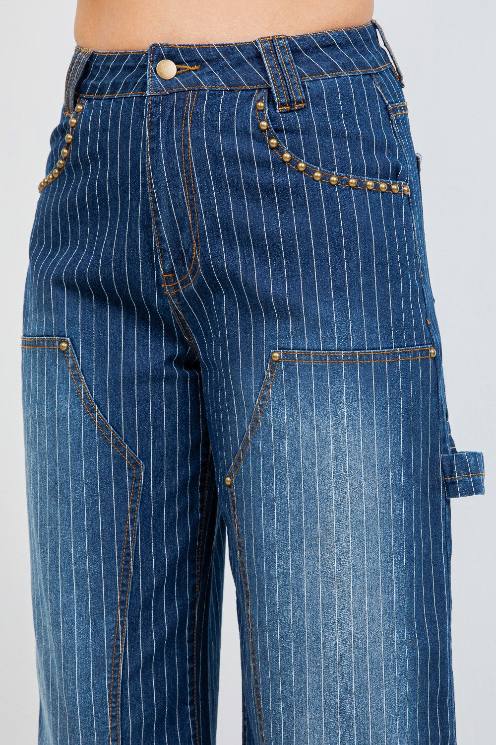 Dark Wash "On the 30's" Denim Pants