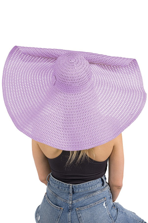 Extra Wide Floppy Wired Brim Hat (Pre-Order)