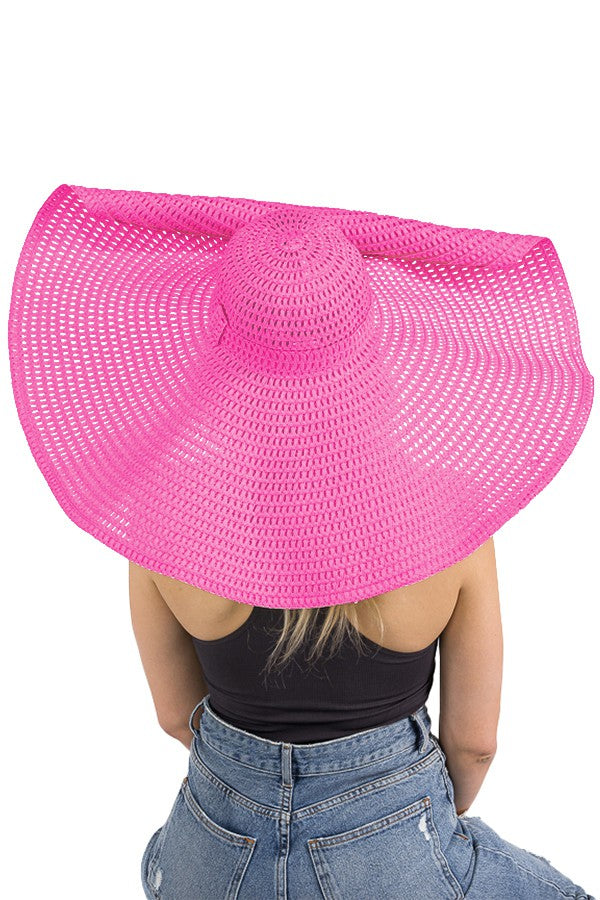 Extra Wide Floppy Wired Brim Hat (Pre-Order)