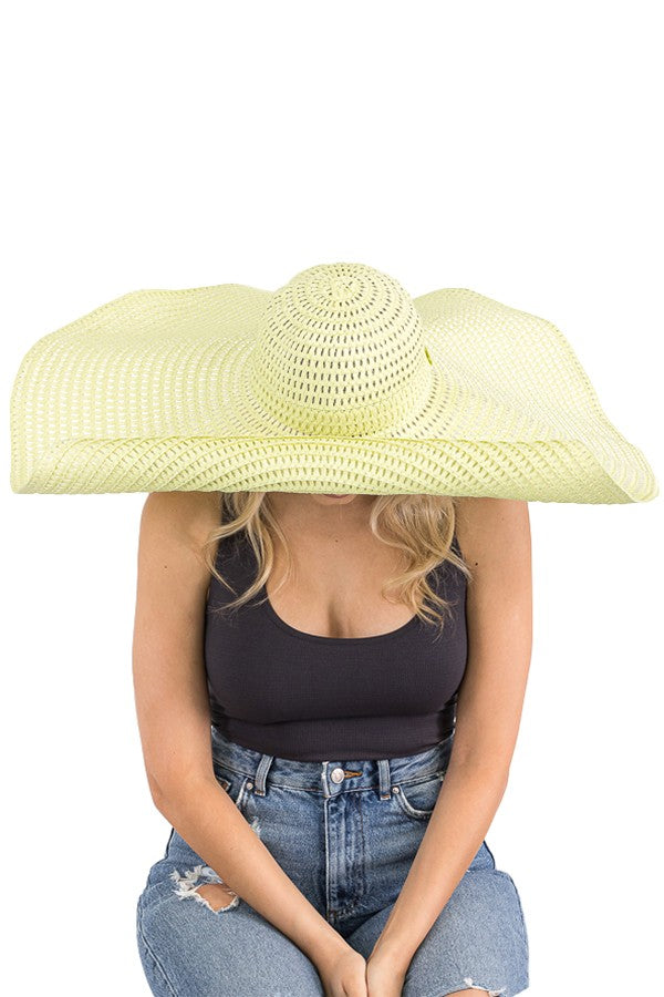 Extra Wide Floppy Wired Brim Hat (Pre-Order)