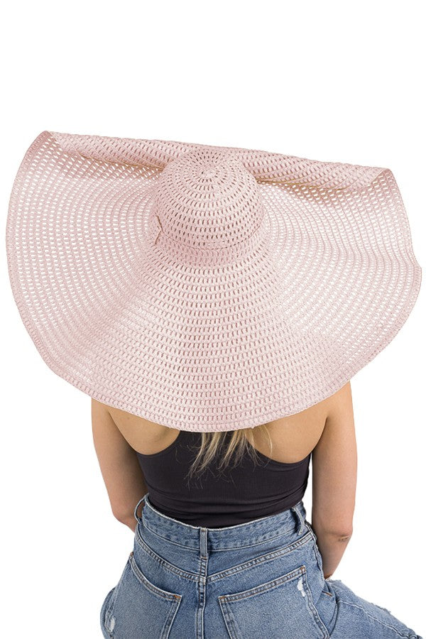 Extra Wide Floppy Wired Brim Hat (Pre-Order)