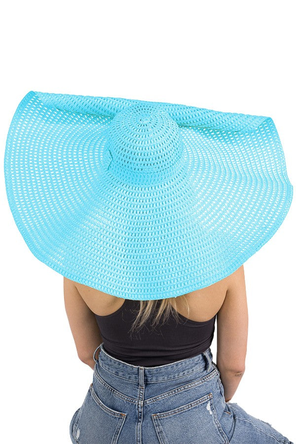 Extra Wide Floppy Wired Brim Hat (Pre-Order)
