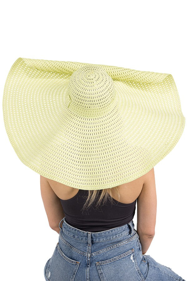 Extra Wide Floppy Wired Brim Hat (Pre-Order)