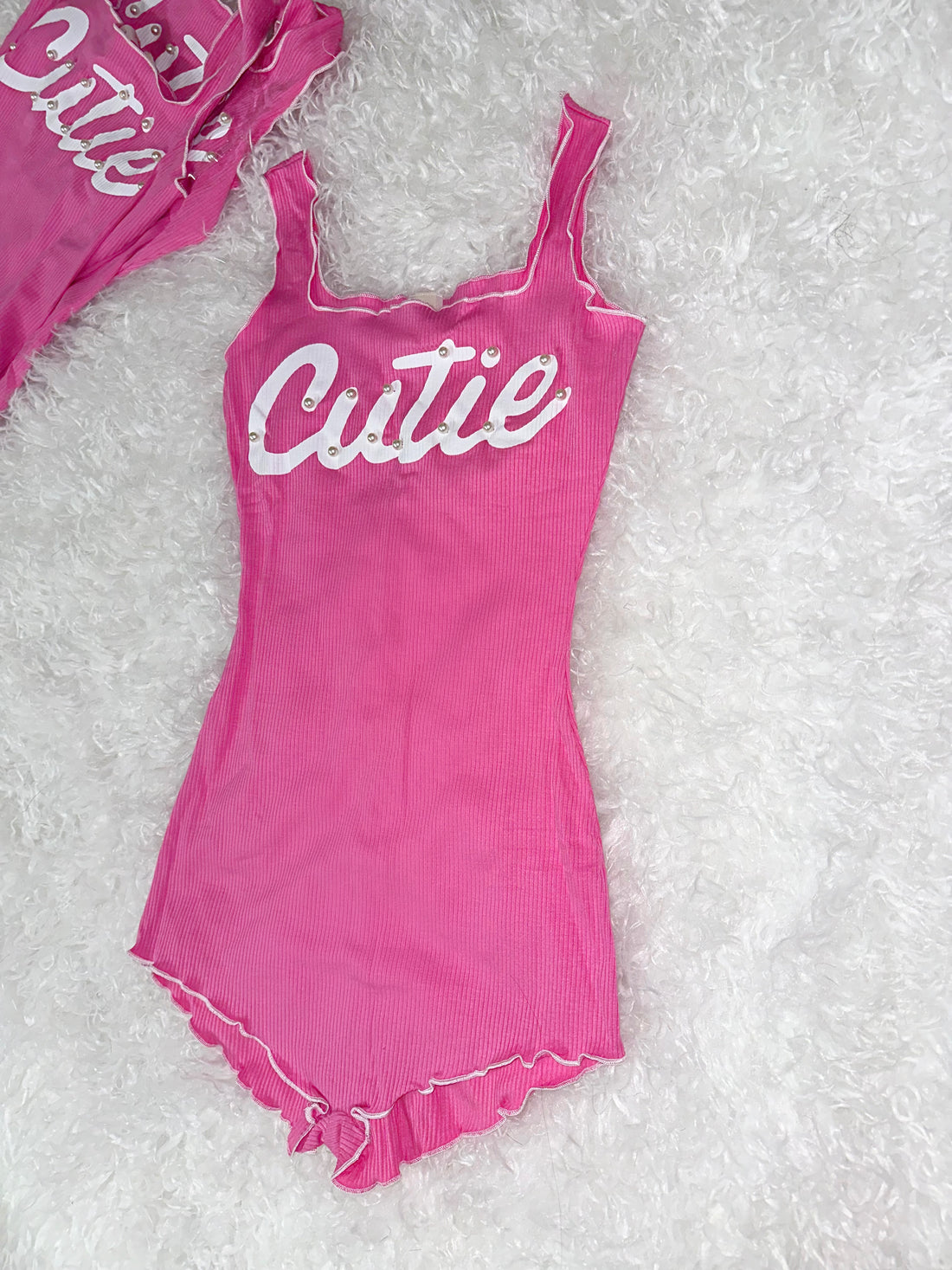Cutie Pink Romper