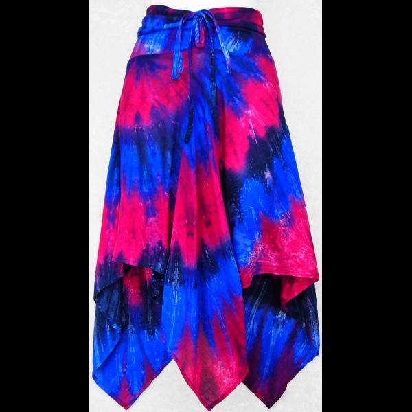 Nebula Tie-Dye Convertible Top/Skirt
